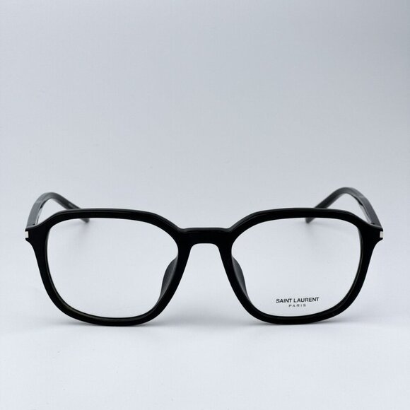 Saint Laurent SL726/F 001 BRAND NEW Eyeglasses Black Square BRAND NEW - Picture 1 of 9